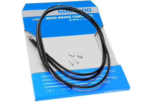 Shimano - Brake Cable Set Race PTFE Black 
