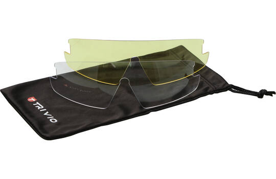Trivio - Glasses Hadley White / Black With 2 Extra Lenses 2