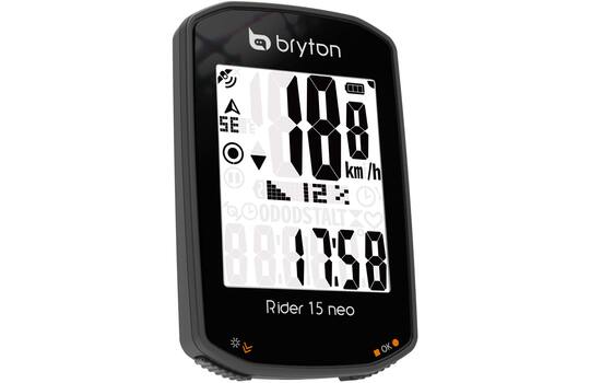 Bryton - Rider 15 Neo E GPS Cycling Computer ANT+ / Bluetooth 3