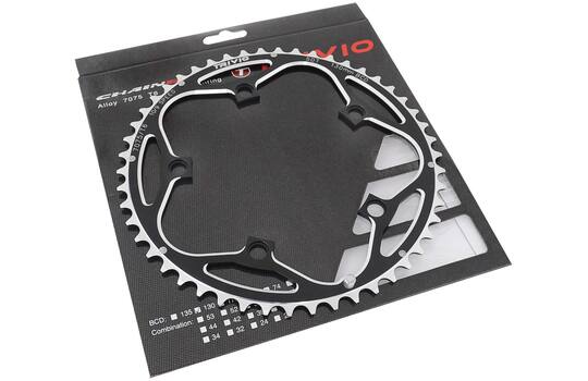Trivio - Road Chainring 50T. 9/10 Speed 130 BCD 5-Bolt 