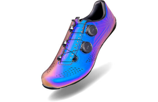 Supacaz - Kazze Race Cycling Shoes Oil Slick Reflective Size 40 