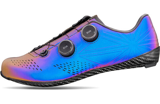 Supacaz - Kazze Race Cycling Shoes Oil Slick Reflective Size 40 2
