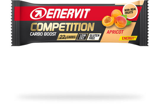 COMPETITION BAR APRICOT 25X30GR (ENERGY) 