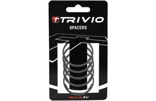 Trivio - Headset Spacer 2MM 1-1/8" Carbon UD Matte - 5 pieces 