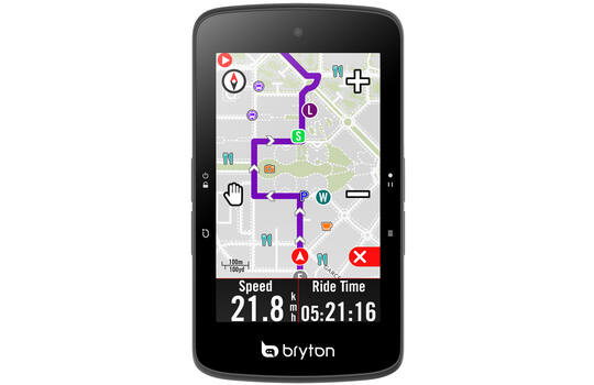 Bryton - Rider S800 T GPS Bike Computer Includes Heart Rate Strap and Cadence Sensor ANT+ / Bluetooth 