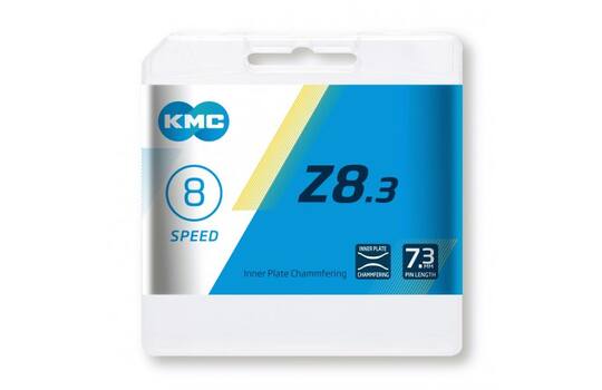 KMC - Z8 Ketting Zilver / Grijs 7.3MM 114L 