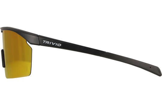 Trivio - Fietsbril Noa Zwart Revo Rood met Extra Transparante Lens 2
