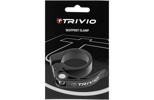 Trivio - Seatpost Clamp Alloy Black 34.9MM Quick Release 2