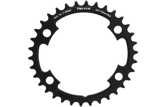 Trivio - Road Chainring 34T.11 Speed 110 BCD 4-Bolt Shimano 