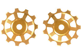 CERAMIC PULLEY WHEELS 11 T GOLD